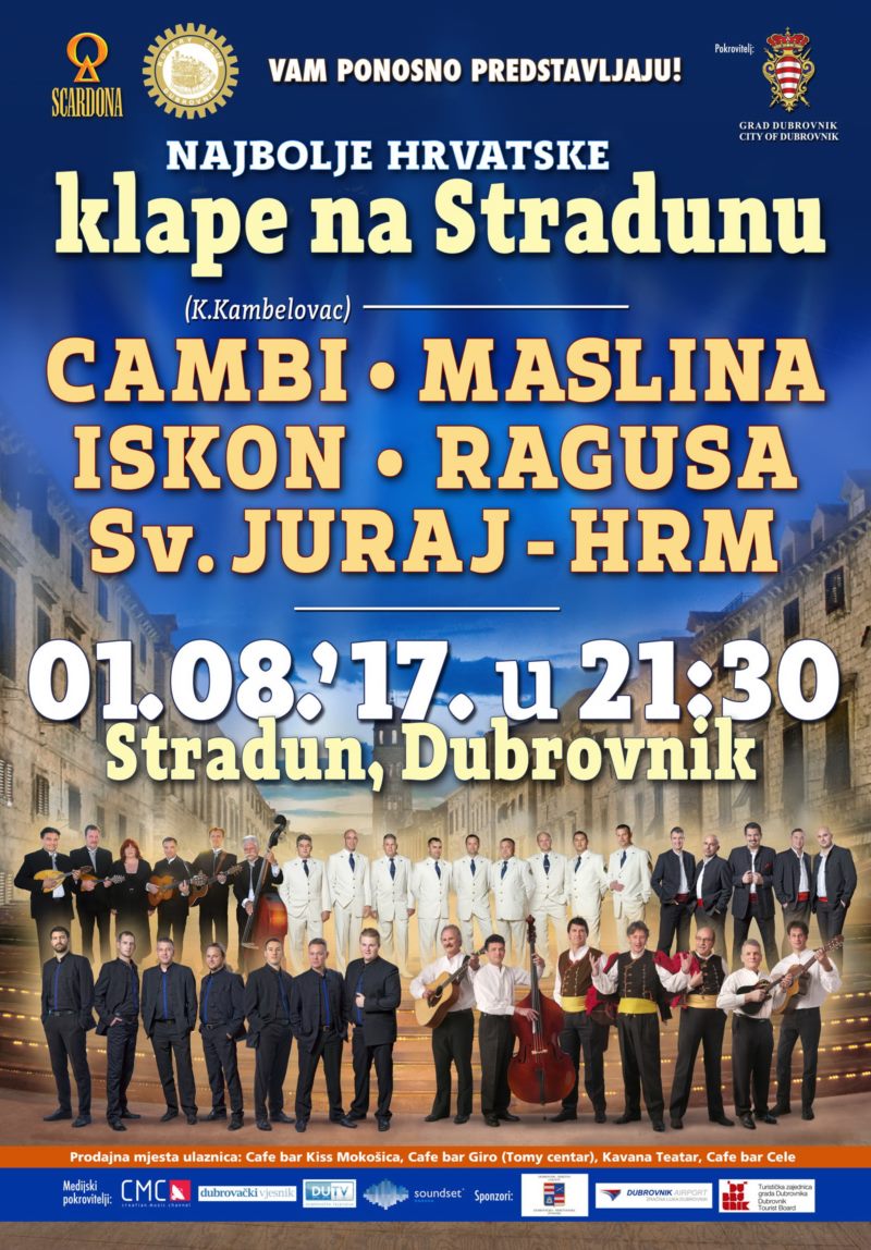 Koncert - Najbolje hrvatske klape