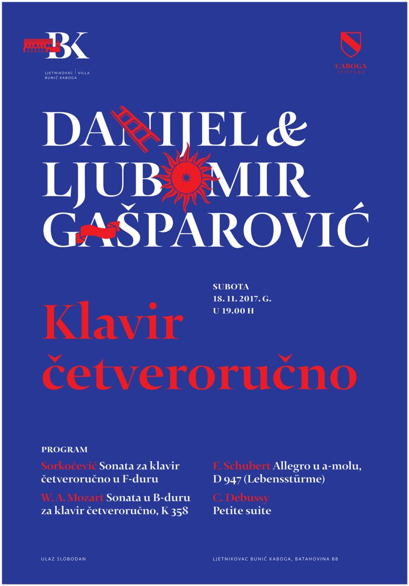 Koncert - Danijel & Ljubomir Gašparović