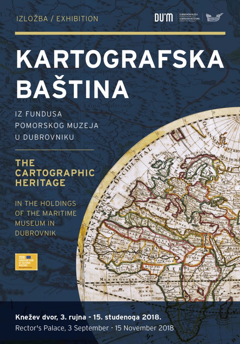Kartografska baština iz fundusa Pomorskog muzeja u Dubrovniku