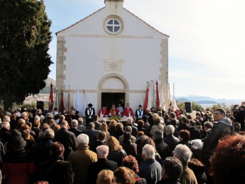 Sveta misa u crkvi svetog Vlaha na Gorici
