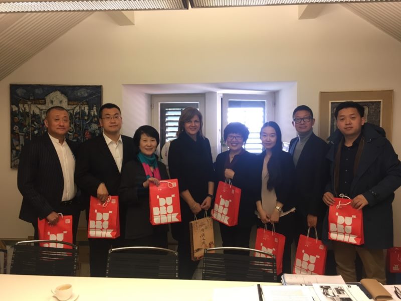 Delegacija vodećih kineskih medijskih kuća u posjetu Turističkoj zajednici grada Dubrovnika