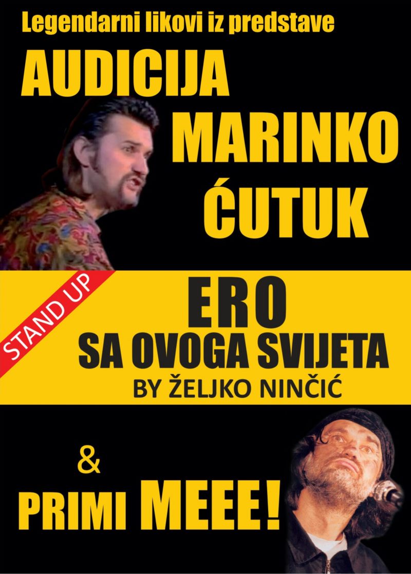 ERO S OVOGA SVIJETA – stand up