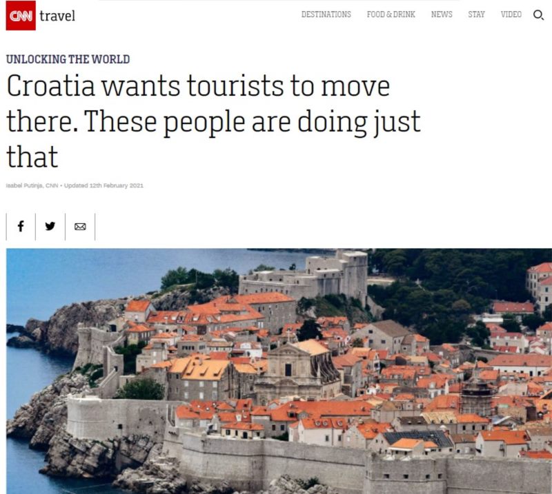 CNN i danas piše o Dubrovniku