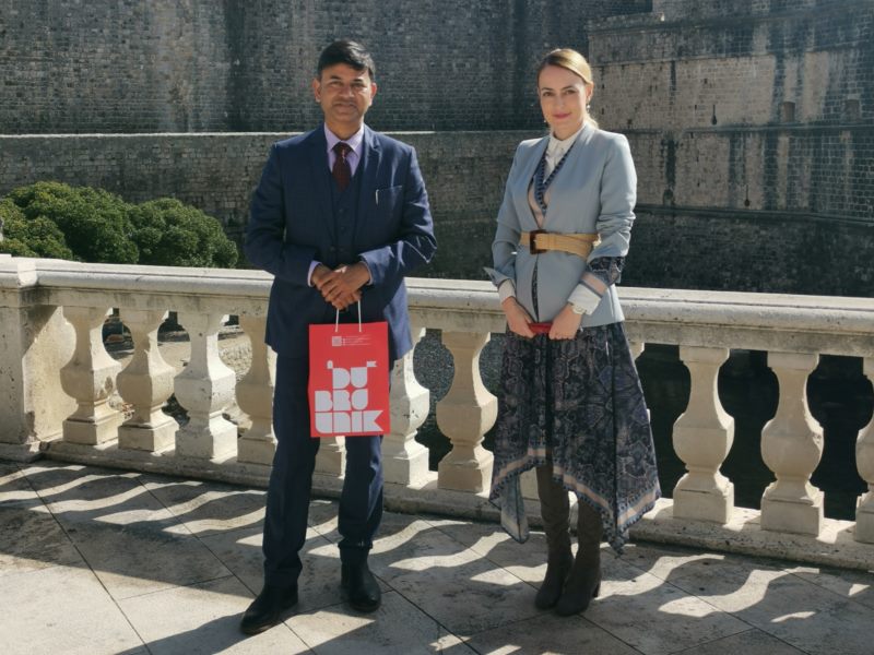 Nastupni posjet veleposlanika Indije Turističkoj zajednici grada Dubrovnika