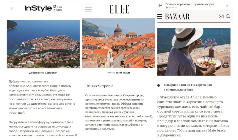 Promocija Dubrovnika u ruskim medijima
