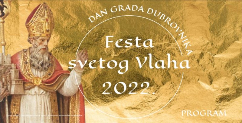 Program Feste svetog Vlaha i Dana Grada 2022.