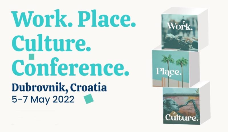 NAJAVLJUJEMO: Konferencija WORK. PLACE. CULTURE.