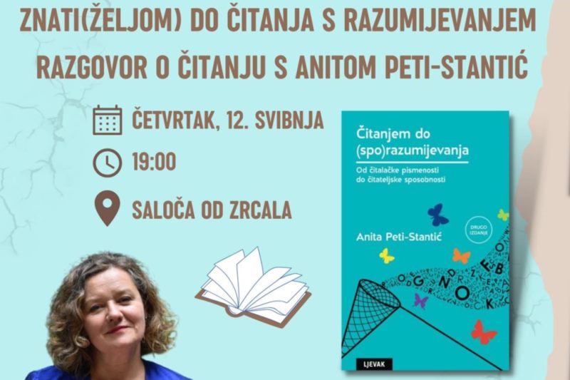 Razgovor o čitanju s Anitom Peti-Stantić