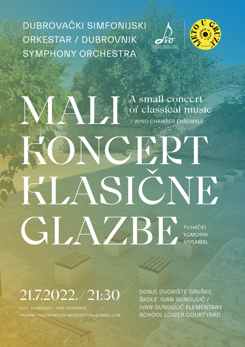 Mali koncert klasične glazbe - Ljeto u Gružu