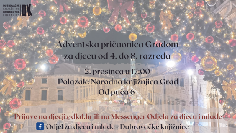 Adventska pričaonica Gradom