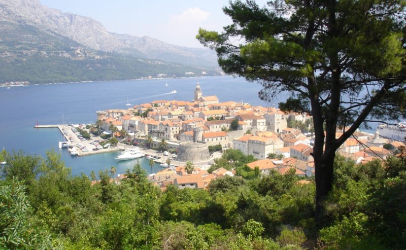 Sail to Korčula and visit the city of the famous Marco Polo