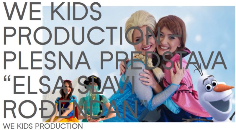 WE Kids Production – Plesna predstava “Elsa slavi rođendan” WE Kids Production