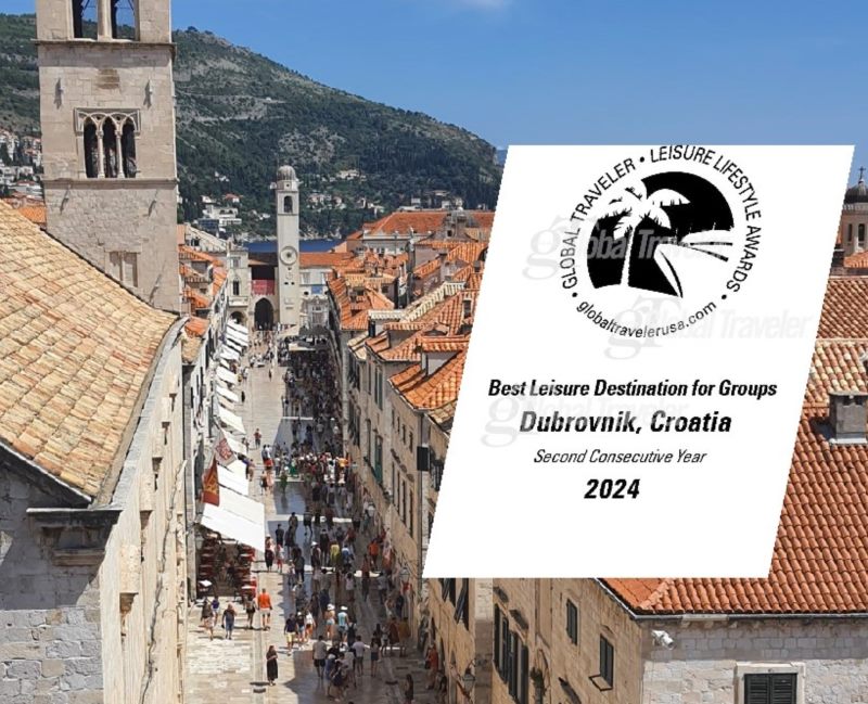 Dubrovnik proglašen najboljom destinacijom za grupna putovanja