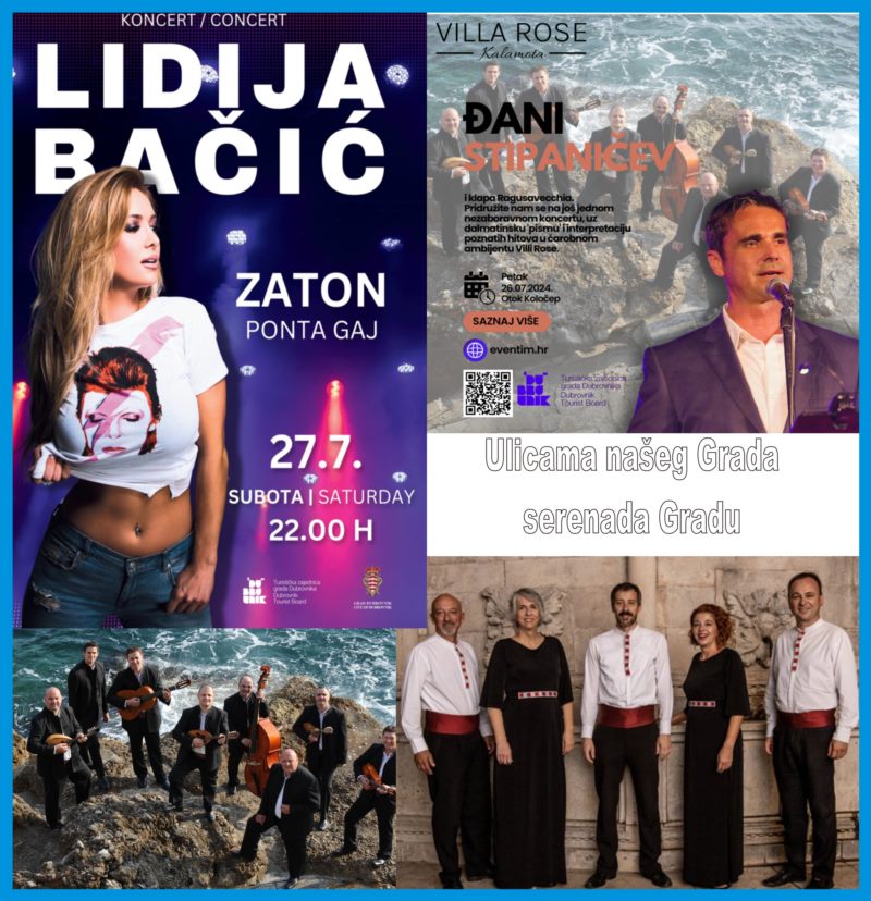 Najava tjednog programa 