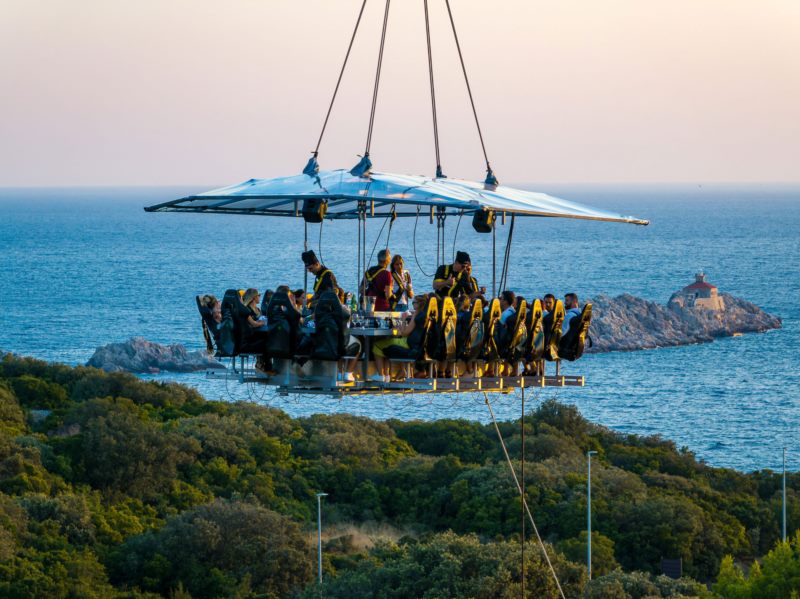 Dinner in the Sky Dubrovnik - A Spectacular Gastronomic Experience at 50 Metres High