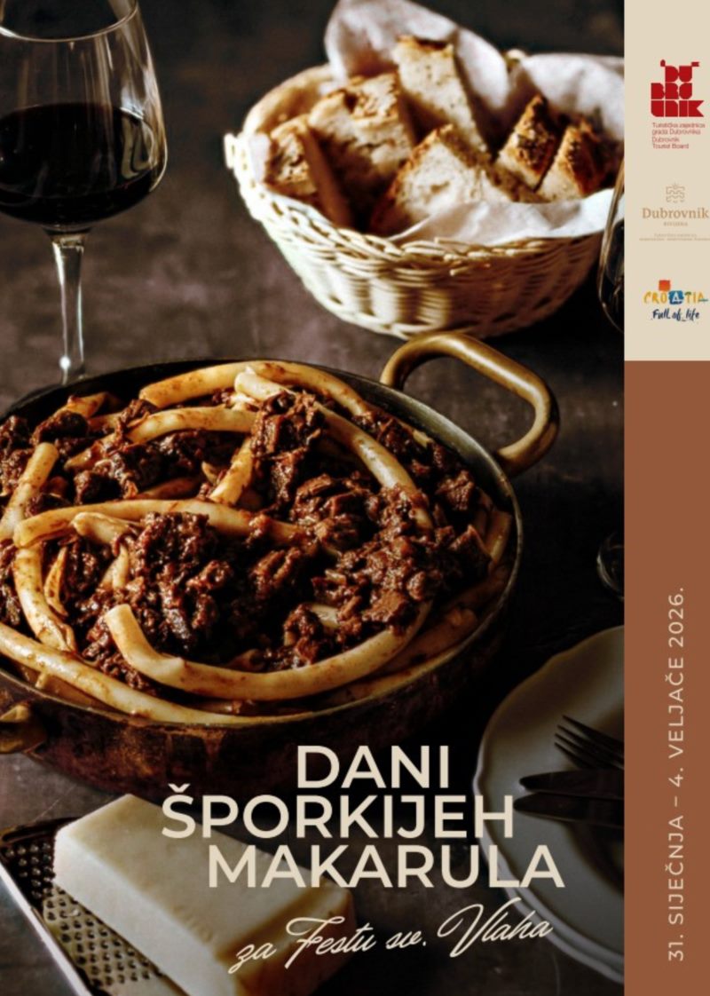 Dani šporkijeh makarula za Festu sv. Vlaha