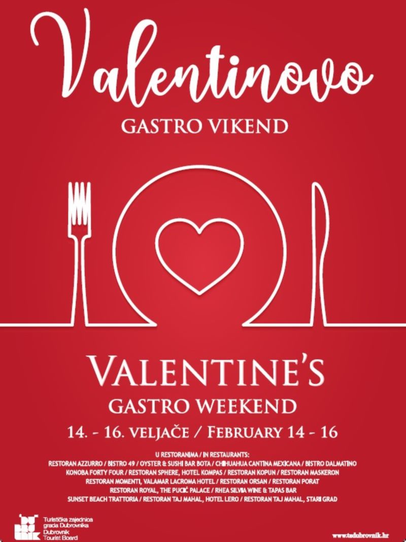 Valentines Gastro Weekend