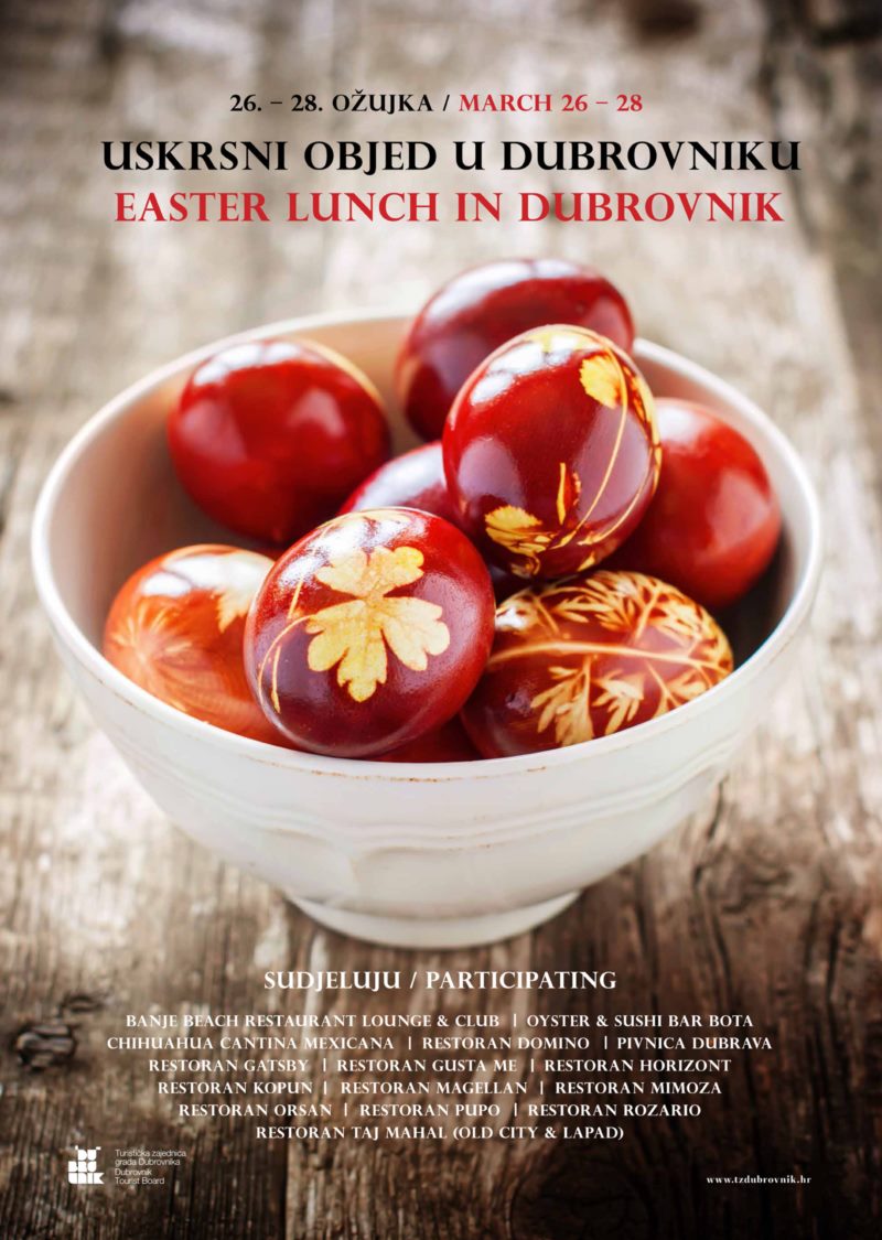 Easter Lunch in Dubrovnik