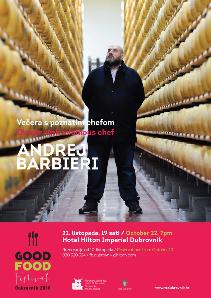 Dinner with a famous chef – Andrej Barbieri