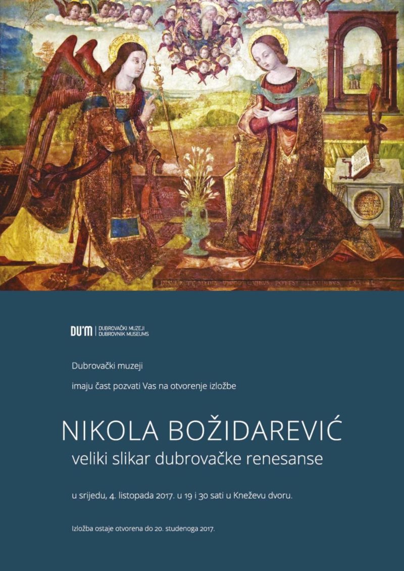 Exhibition of paintings by Nikola Božidarević