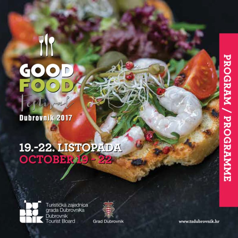 The Good Food Festival Dubrovnik 2017 is about to begin