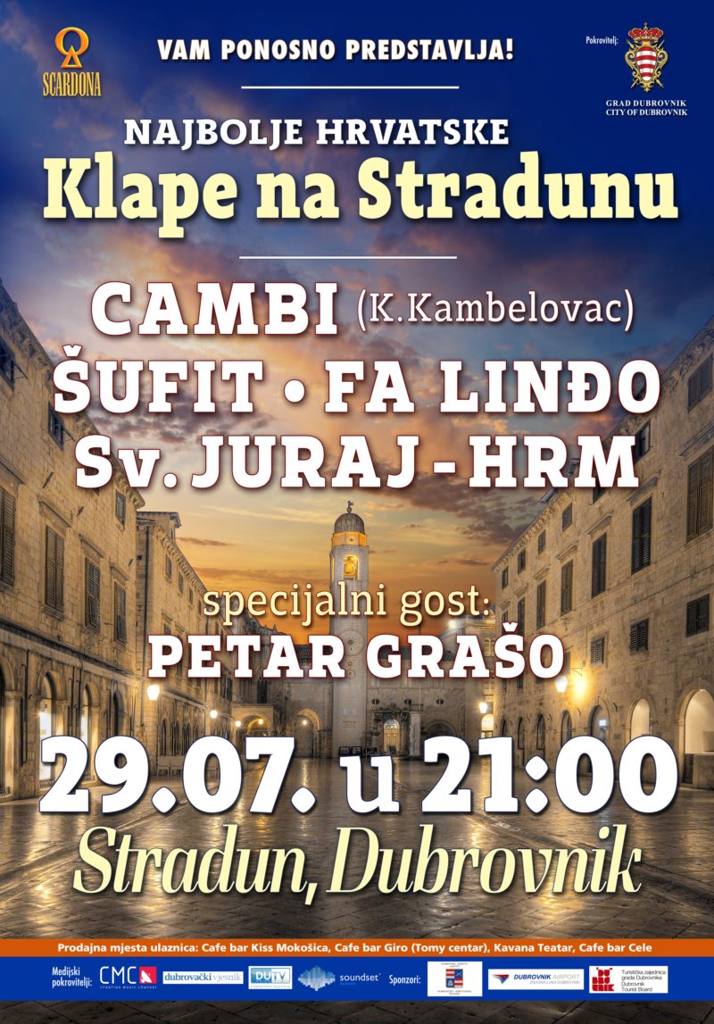 Best Croatian Vocal groups on Stradun