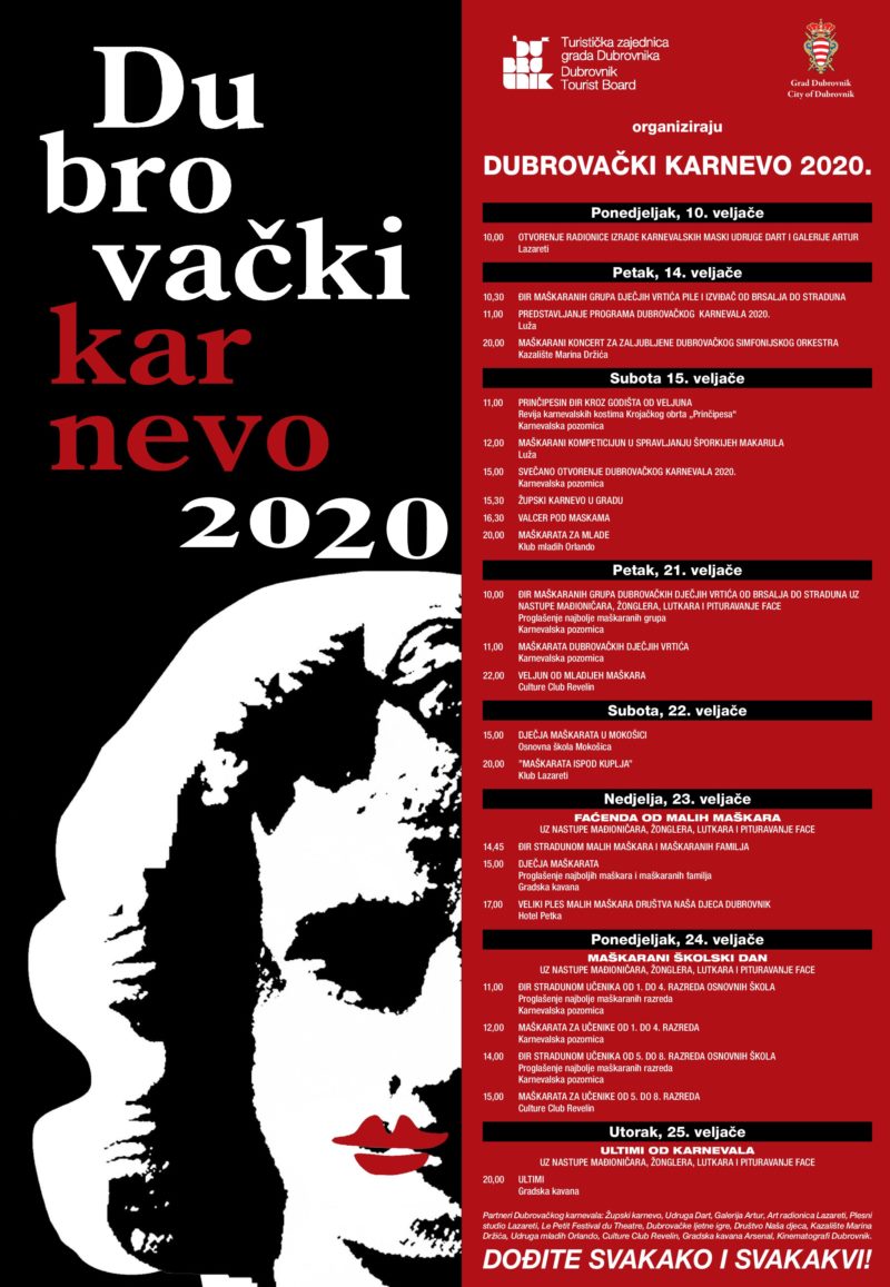 DUBROVNIK CARNIVAL 2020