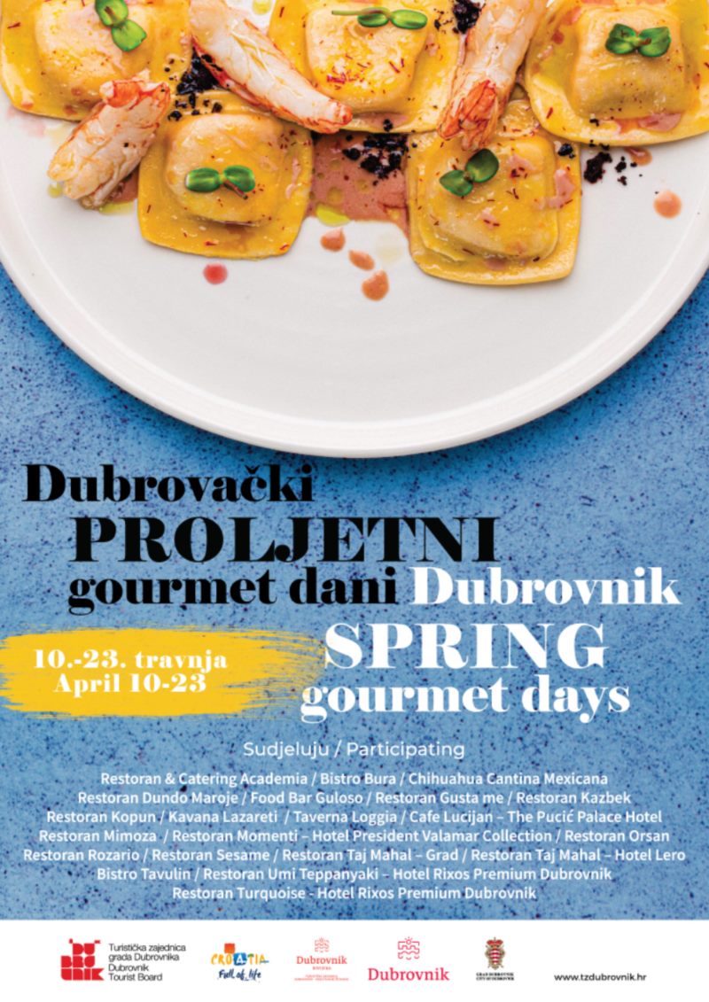 Dubrovnik Spring Gourmet Days