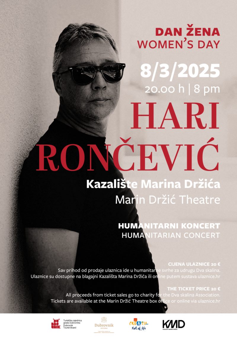 𝐇𝐚𝐫𝐢 𝐑𝐨𝐧č𝐞𝐯𝐢ć 𝐚𝐭 𝐭𝐡𝐞 𝐌𝐚𝐫𝐢𝐧 𝐃𝐫ž𝐢ć 𝐓𝐡𝐞𝐚𝐭𝐫𝐞!