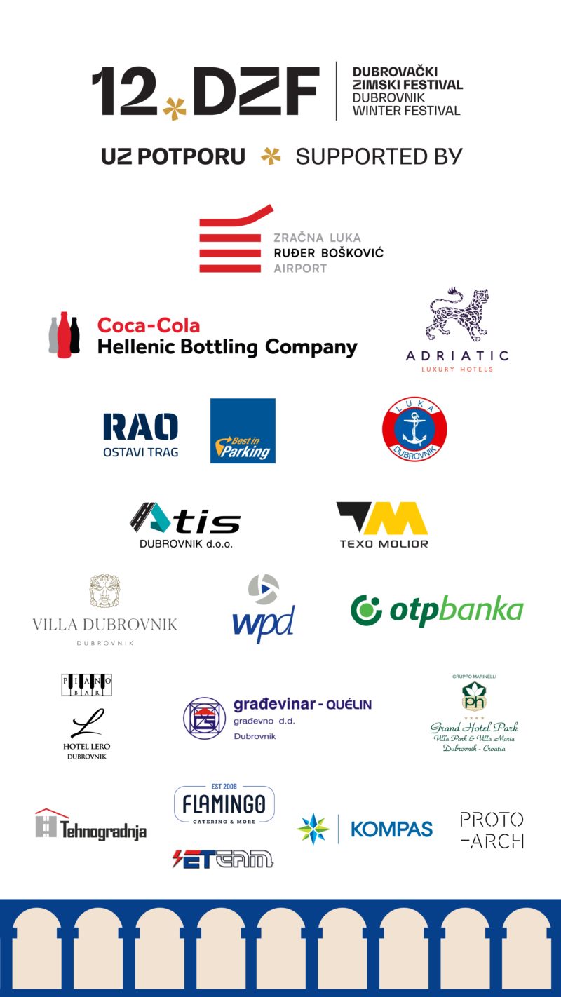 Sponsors of the 12th Dubrovnik Summer Festival