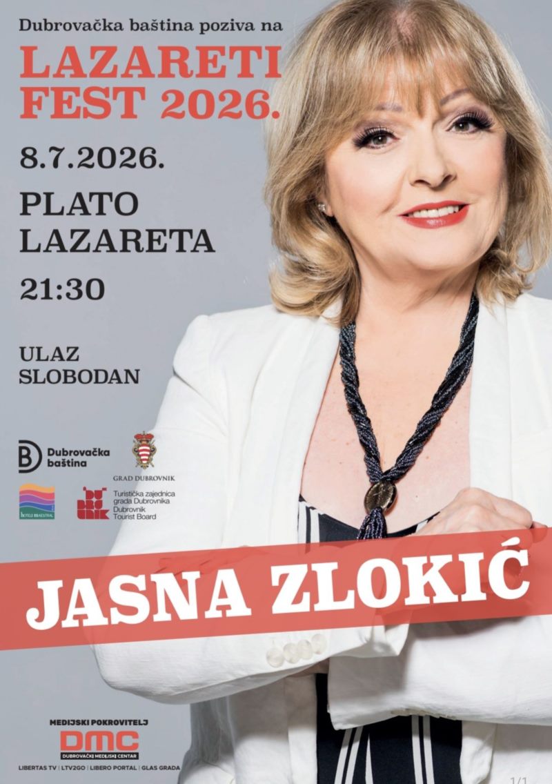 Lazareti Fest - Jasna Zlokić with band