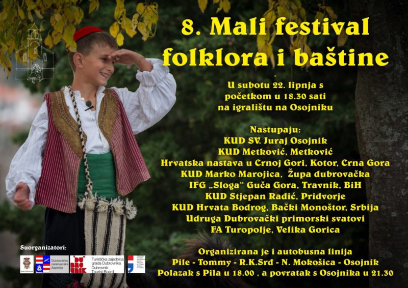 The eight small festival of folklore and heritage