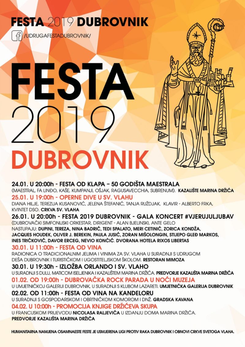 Festa 2019 Dubrovnik
