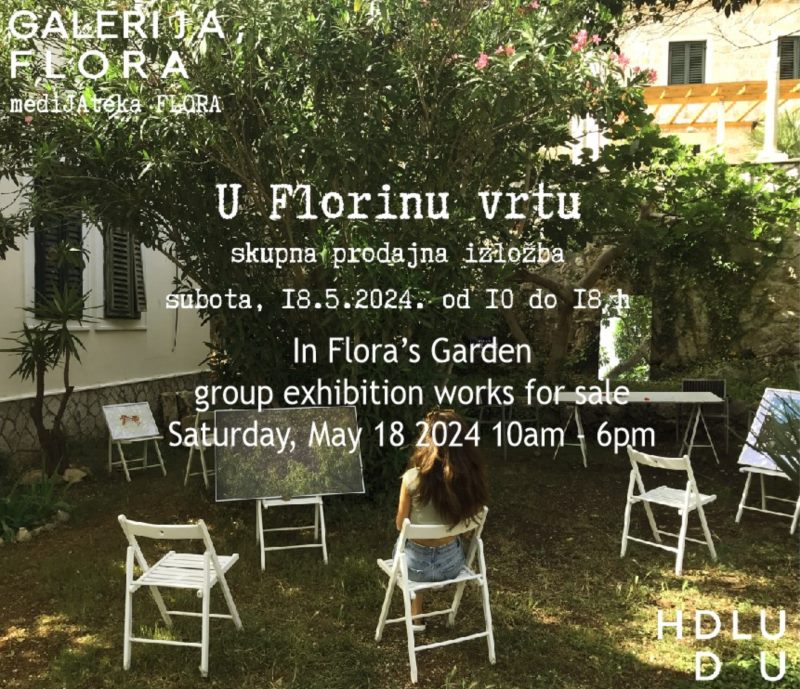 In Flora's Garden - group exhibition works for sale