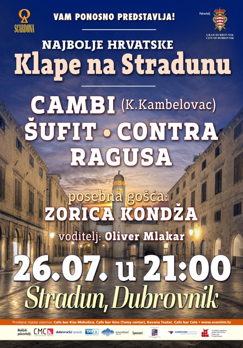 Best Croatian Vocal groups on Stradun