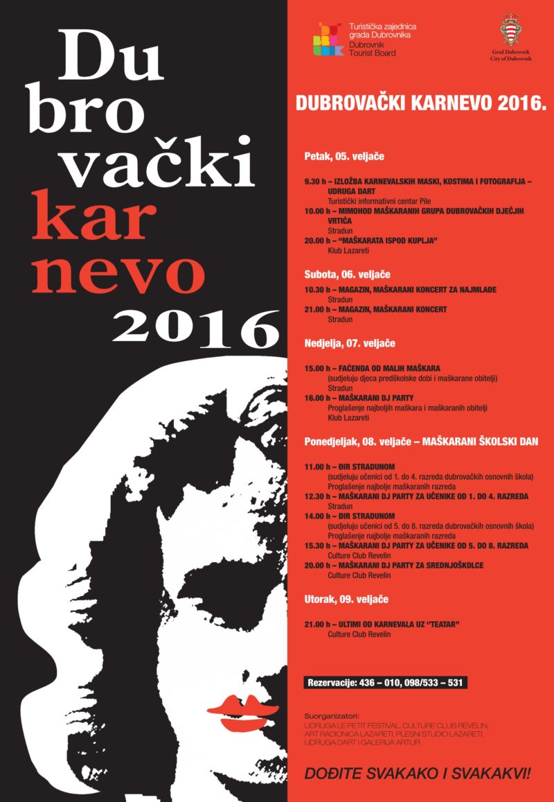 Počinje Dubrovački karnevo