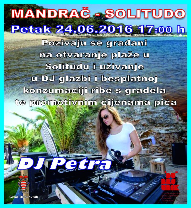 Festa na plaži Madrač