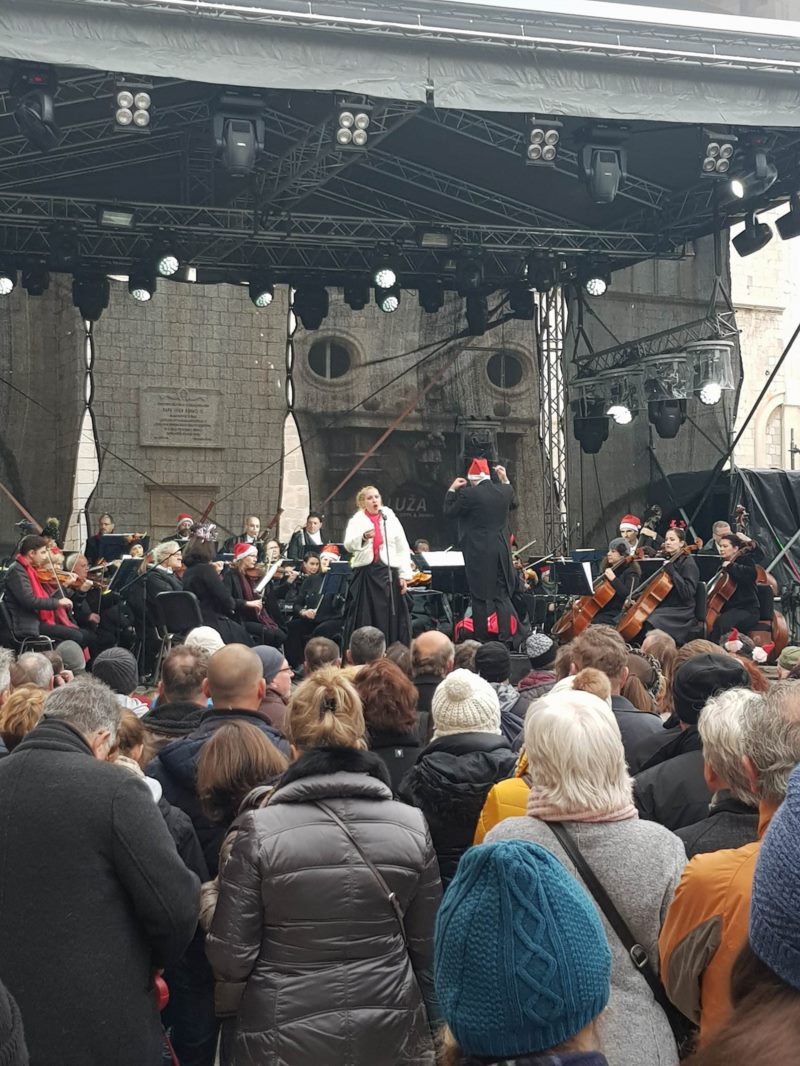 Novogodišnji koncert na Stradunu