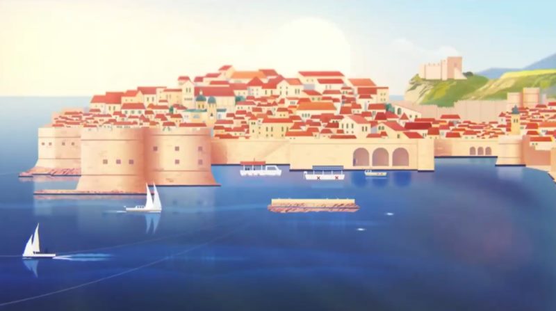Vitez Orlando zvijezda animiranog filma: Dubrovnik – sigurno odredište