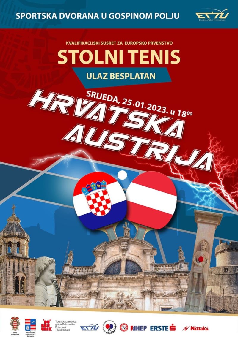 Kvalifikacija za Europsko prvenstvo -  Hrvatska - Austrija