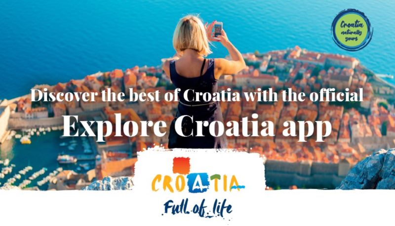Nova mobilna aplikacija Explore Croatia