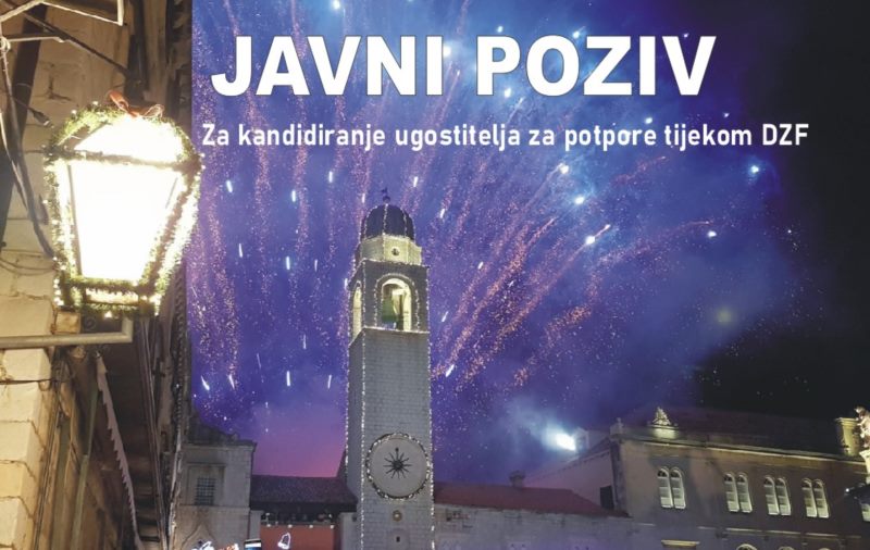 JAVNI POZIV  za kandidiranje ugostitelja