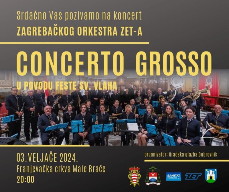 CONCERTO GROSSO - Koncert Zagrebačkog orkestra ZET-a