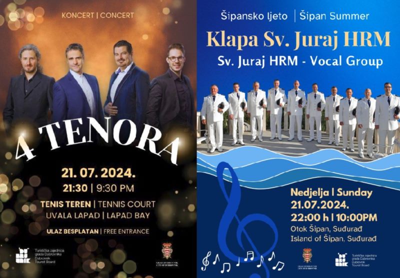 Najava tjednog programa 
