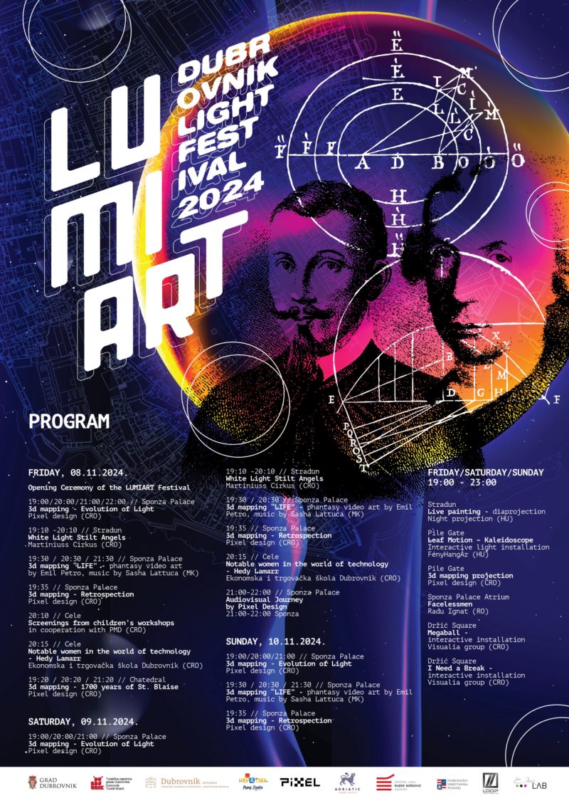 OBAVIJEST: Gašenje javne rasvjete za potrebe festivala svjetlosti LUMIART