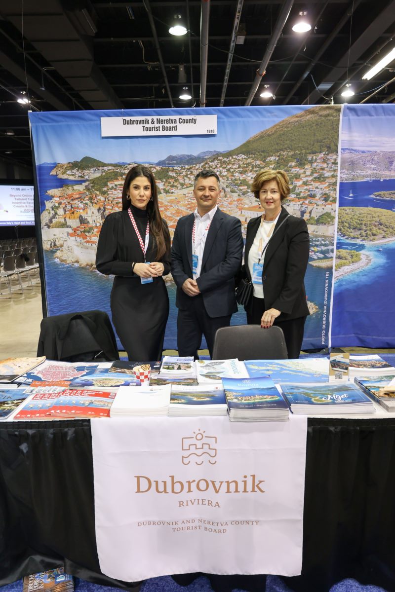 Turistička zajednica Dubrovačko-neretvanske županije i Turistička zajednica grada Dubrovnika predstavili su se po prvi put na sajmu Chicago Travel & Adventure Show