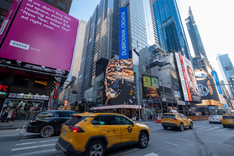 Dubrovnik osvaja New York: Promotivna kampanja na prestižnoj lokaciji Times Square