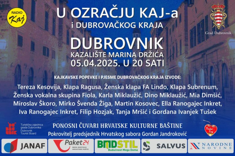 U OZRAČJU KAJ-A I DUBROVAČKOG KRAJA