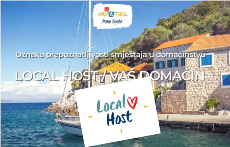 Uvodi se oznaka prepoznatljivosti smještaja u domaćinstvu