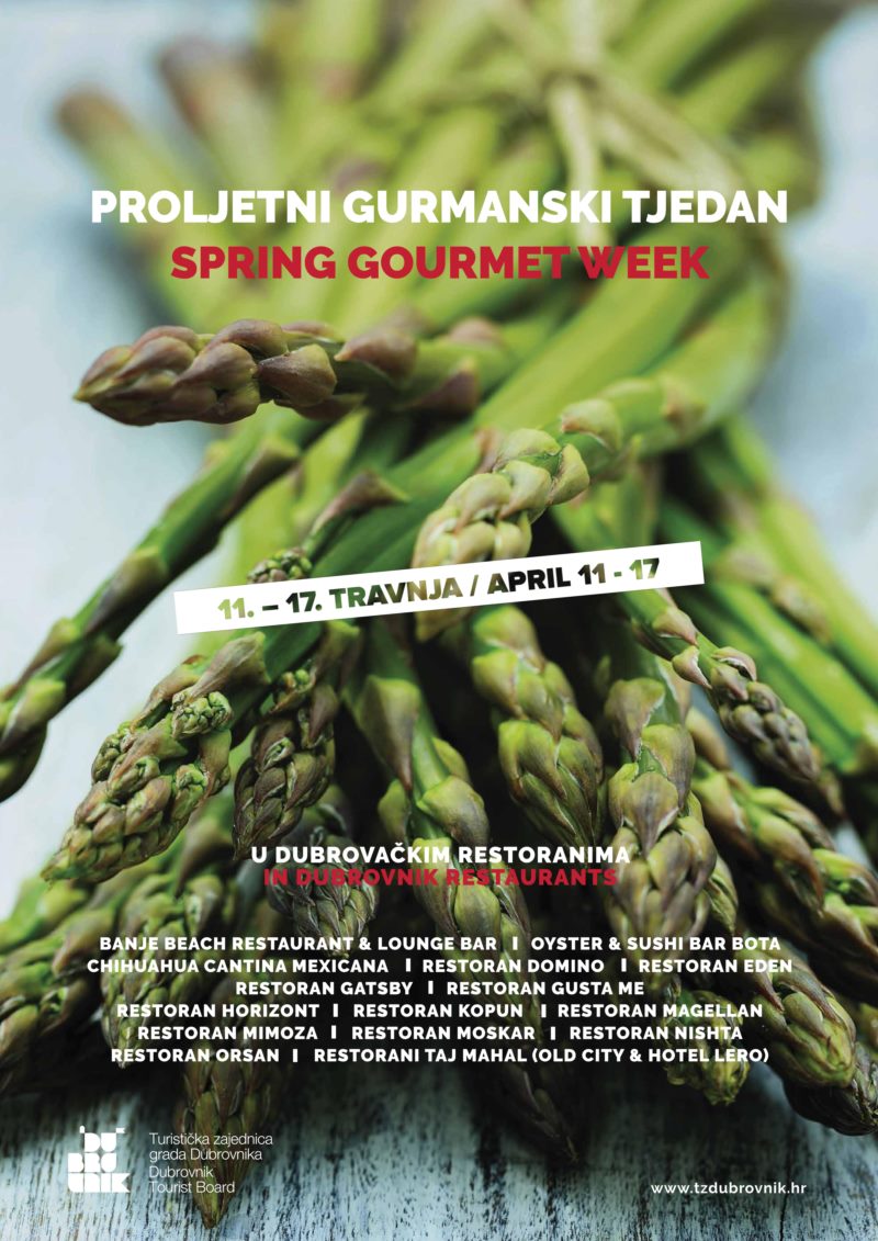 Spring gourmet week - full of delicacies